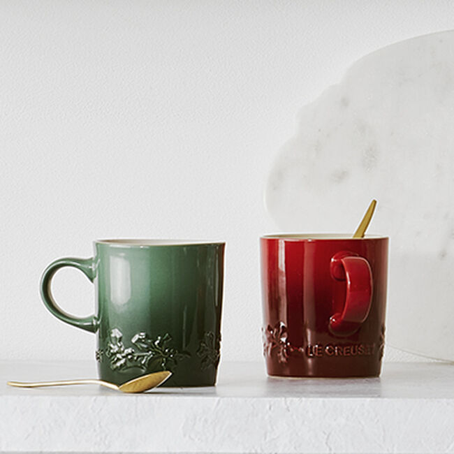 Stoneware Holly London Cappuccino Mug image number 1